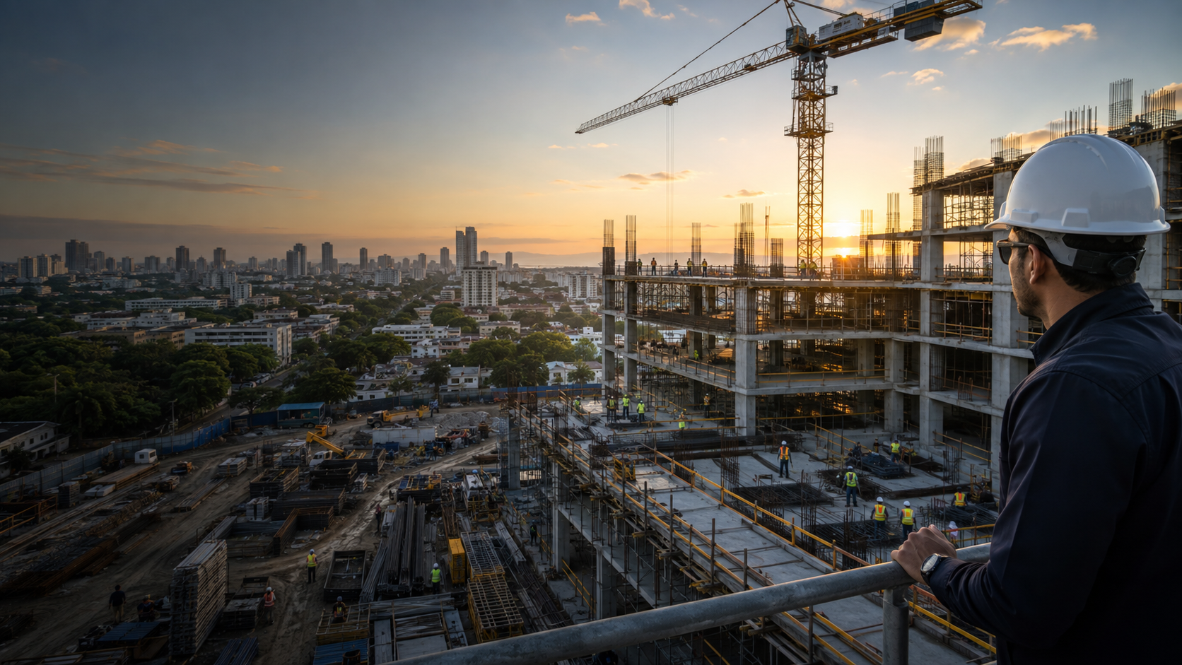 Proyecto de construcción en Santo Domingo supervisado con Kodeuz